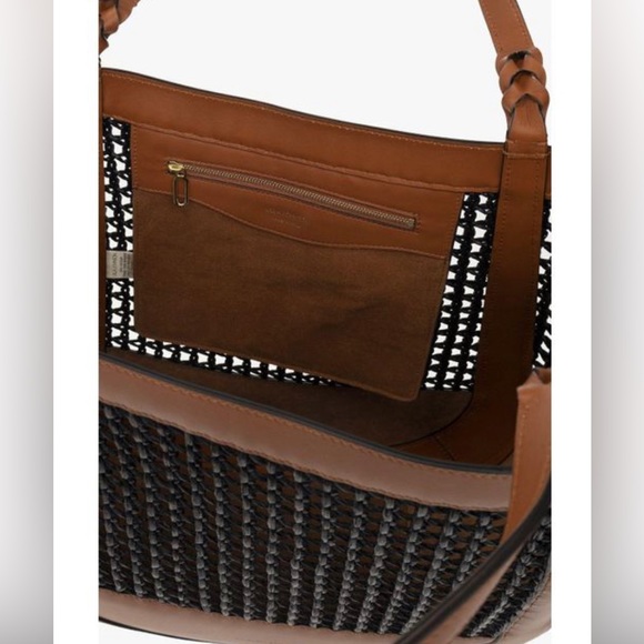 BRAND NEW Ulla Johnson black Albers shopping tote. - Picture 4 of 5